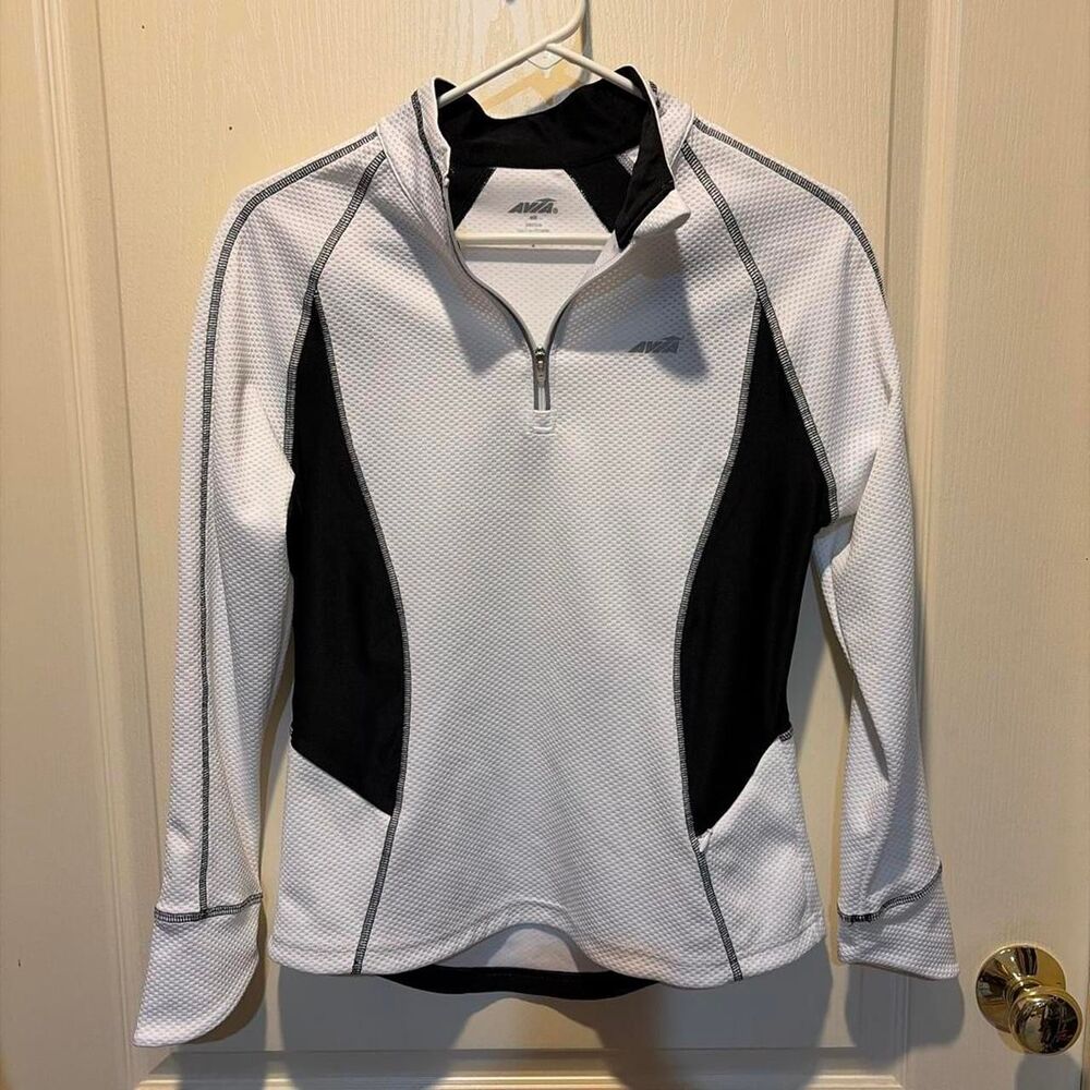 Avia Women's White and Grey Shirt